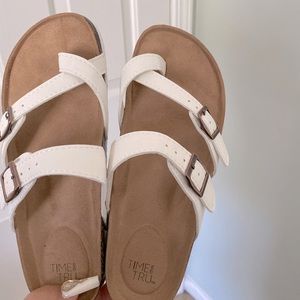 White Sandals